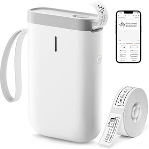 Nimbot Label Maker White Portable Bluetooth Printer NWOT